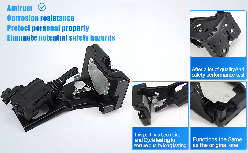 Liftgate Actuator Rear Hatch Trunk Door Latch Tailgate Lock Motor