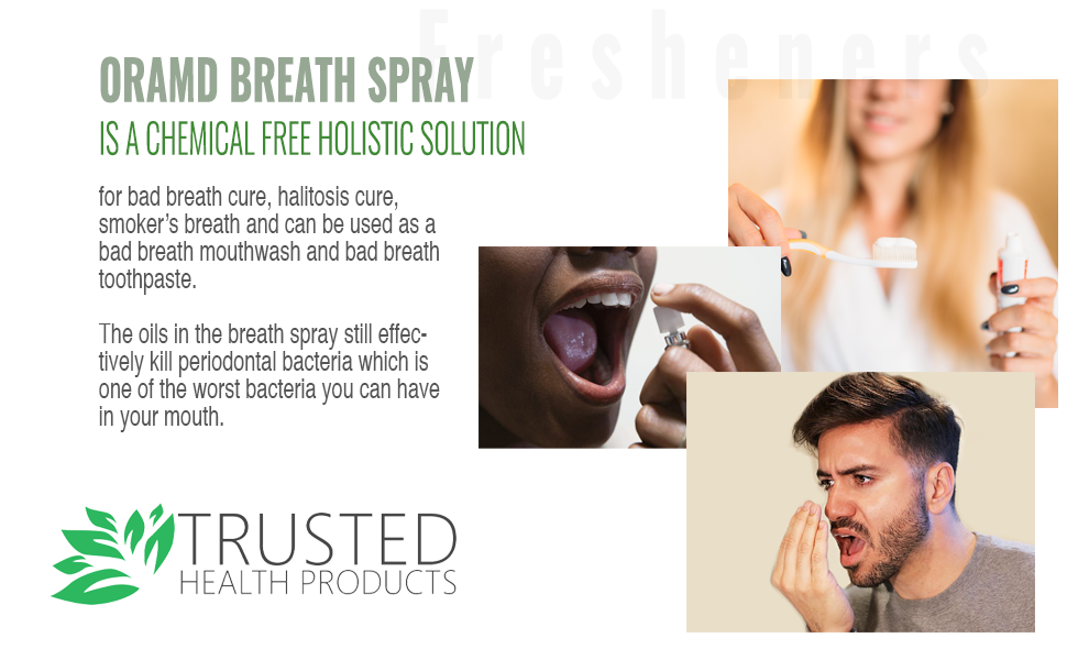 3 Pack Bad Breath Cure, Bad Breath Remedies, Halitosis