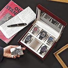 銀杯　木箱付き Amazon | IGIMI(イギミ) ウォッチボックス 腕時計収納 6本収納