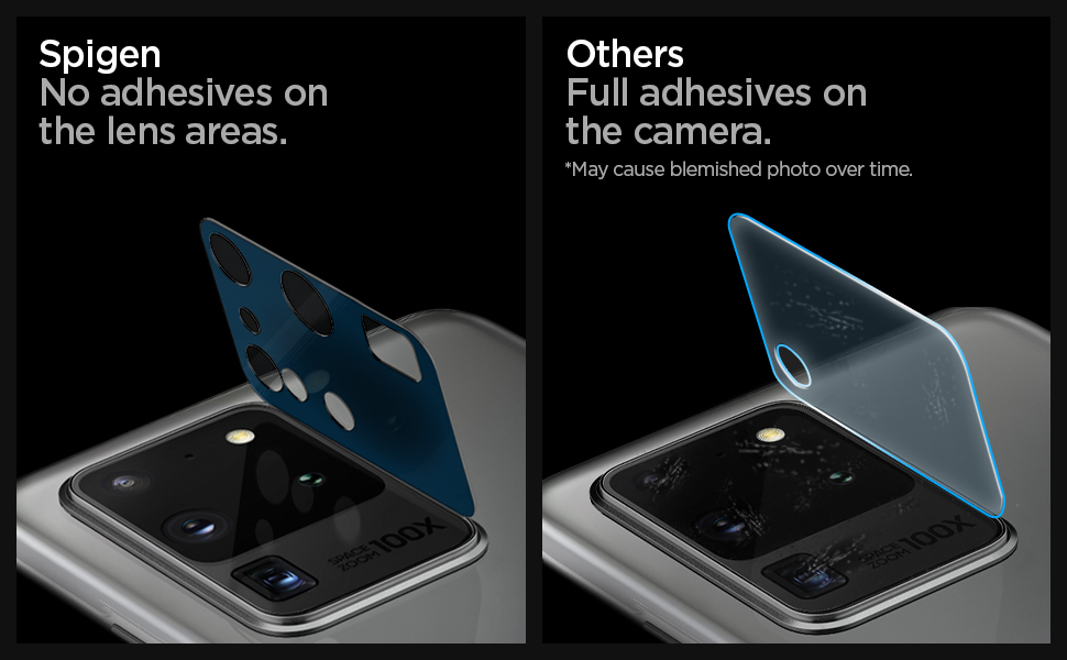 Spigen Camera lens Screen Protector [GlasTR Optik] Tempered