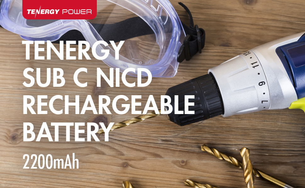 Tenergy sub C nicd rechargeable battery