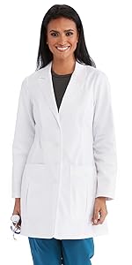 Women's Barco B1 Team Professional Full Length Lab Coat