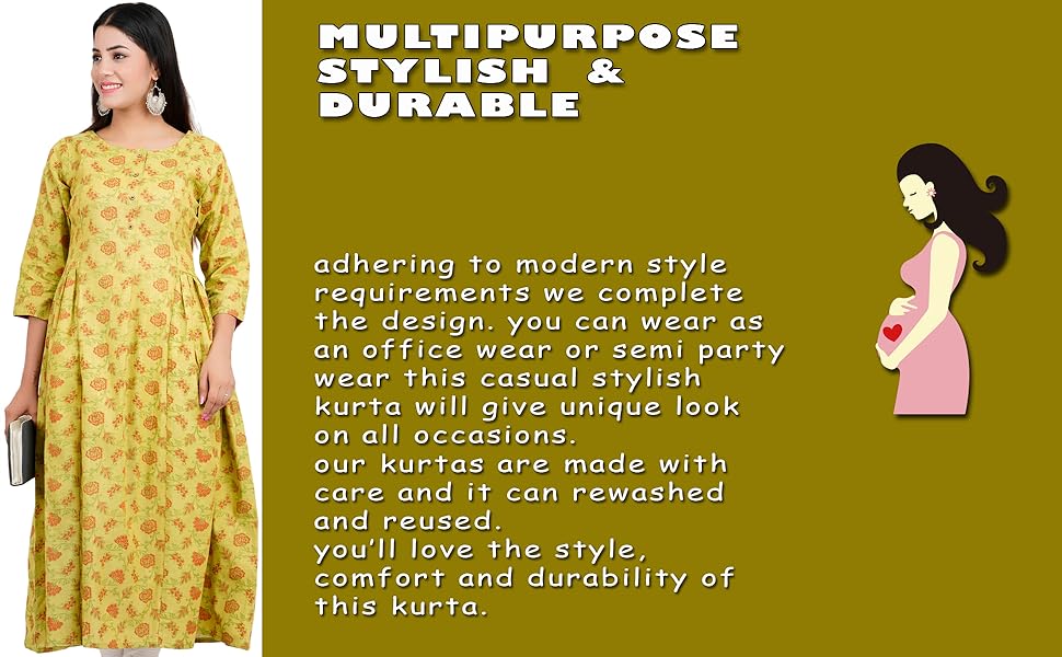 CEE 18 feeding maternity nursing wear kurta,tunics and bra