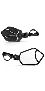 UTV Rear View Side Mirrors