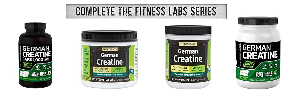 complete the fitness labs series of german creatine