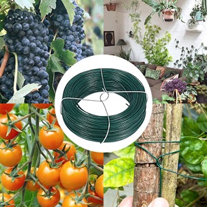 Velcro Garden Ties ArtFamy Green Garden Ties|Plant Ties For Climbing Plants 100 Feet X1/2''in 3 Rolls|Plant Supports For Effective Growing Strong |Green-Recycled Plastic Garden Twine & Twist Ties For Tomato Stakes Stakes