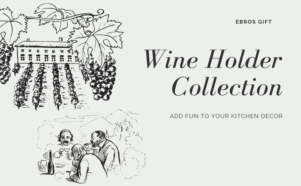 wine holder dogs