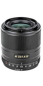 23mm f1.4 für Fujifilm X-Mount