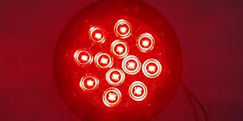 4'' round led trailer light