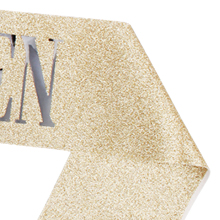 gold glitter fabric