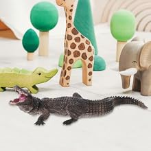 Amazon.co.jp: MOLUCKFU 早期教育用ワニモデル リアルなワニ