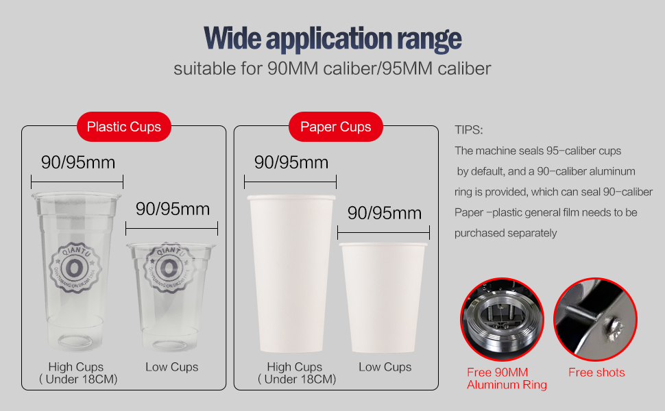 WantJoin Cup Sealing Machine Full Automatic Cup Sealer