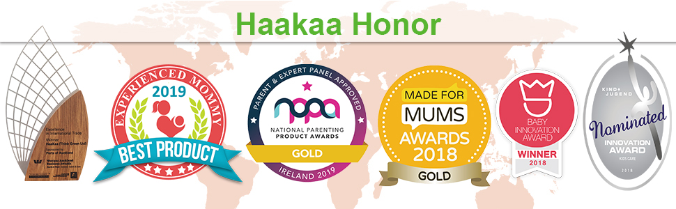 Haakaa Breast Pump with Suction Base and Silicone Cap (5oz/150ml)