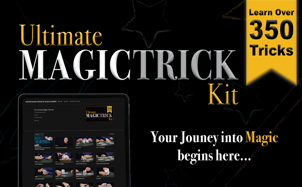 Magic Makers Ultimate Magic Trick Kit, Magic Kits & Accessories