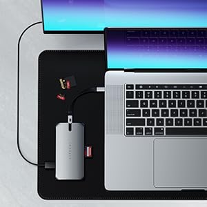 Προσαρμογέας πολλαπλών θυρών Satechi USB-C για εν κινήσει