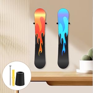 Amazon.co.jp: HONMEET 1 セット の スノーボード 収納 ハンガー