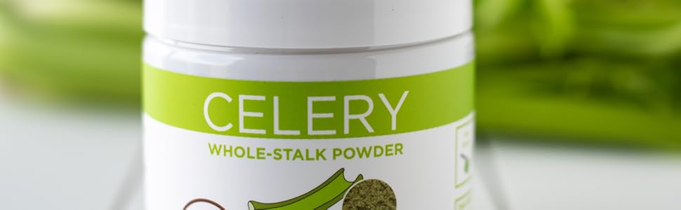 KOYAH Organic Freeze-dried Celery Powder close up