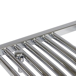 anapont Radiador Toallero Eléctrico, Cromado, Recta ...