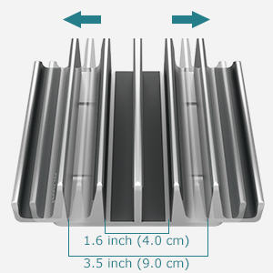 vertical laptop stand