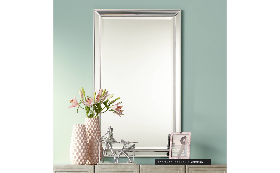 Noble Park Helena Rectangular Vanity Decorative Accent Wall Mirror