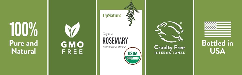 The UpNature Organic Rosemary essential oil