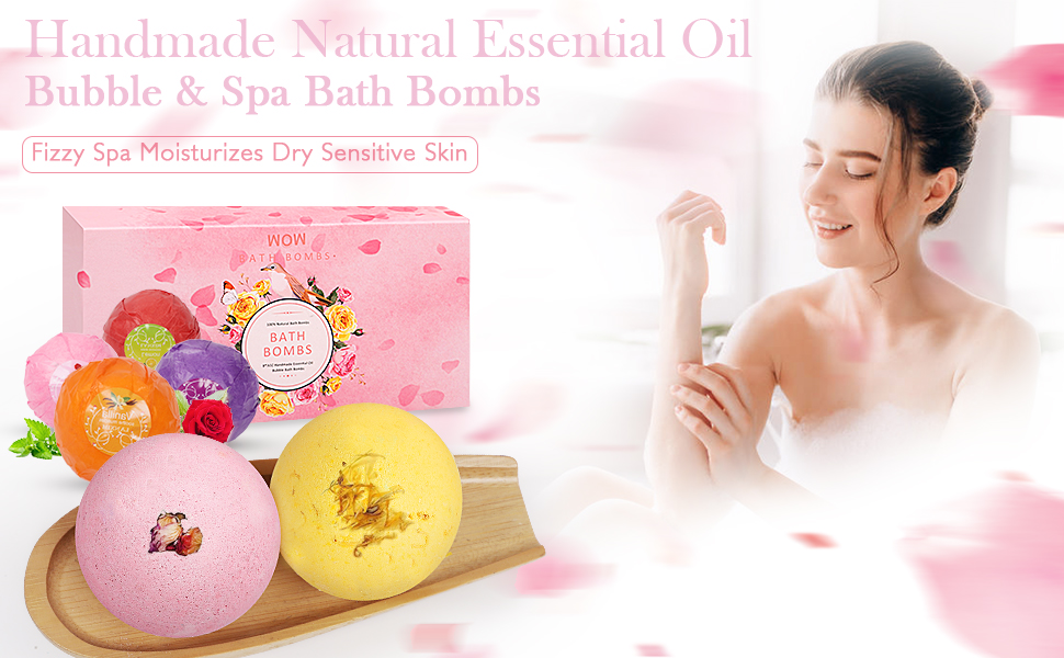 nature essential oil bombs hand made