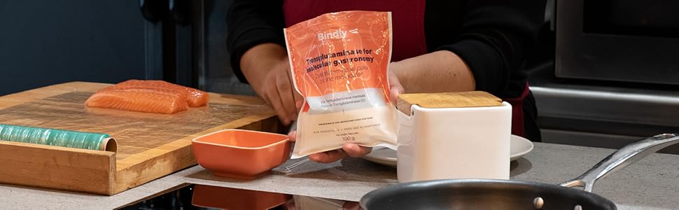 Transglutaminasa cocina molecular