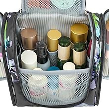 large central compartment and two side pockets