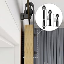 Amazon Ccjh 4ft 1 22m吊り引き戸 レール 吊り扉 金具 スライドの納屋のドアハードウェアキット最高60cmの広い単一の木製のドアに合いました Diy 工具 ガーデン Amazon Ccjh 4ft 1 22m吊り引き戸 レール 吊り扉 金具 スライドの納屋のドアハードウェアキット最高60cmの広い単一の木製のドアに合いました Diy 工具 ガーデン