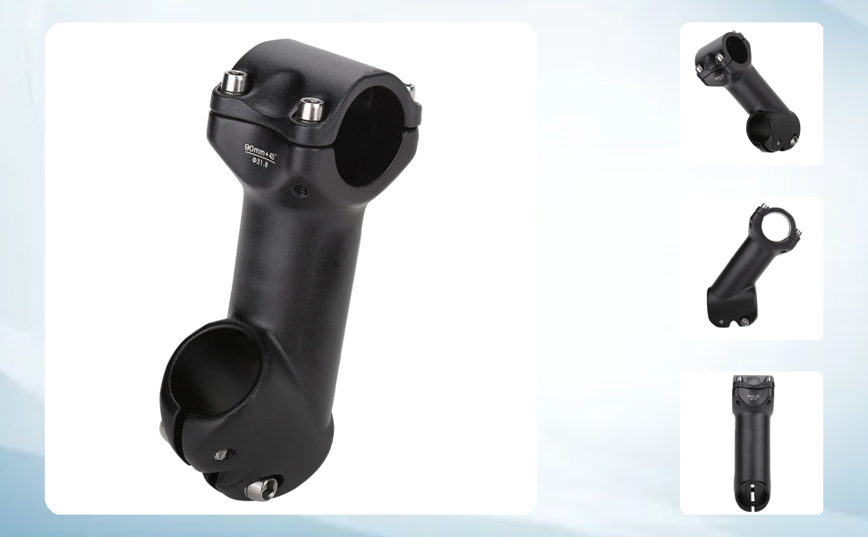 Velobike 170mm 12° Amazon.com: Bike Handlebar Stem, Aluminum Alloy Stem Short