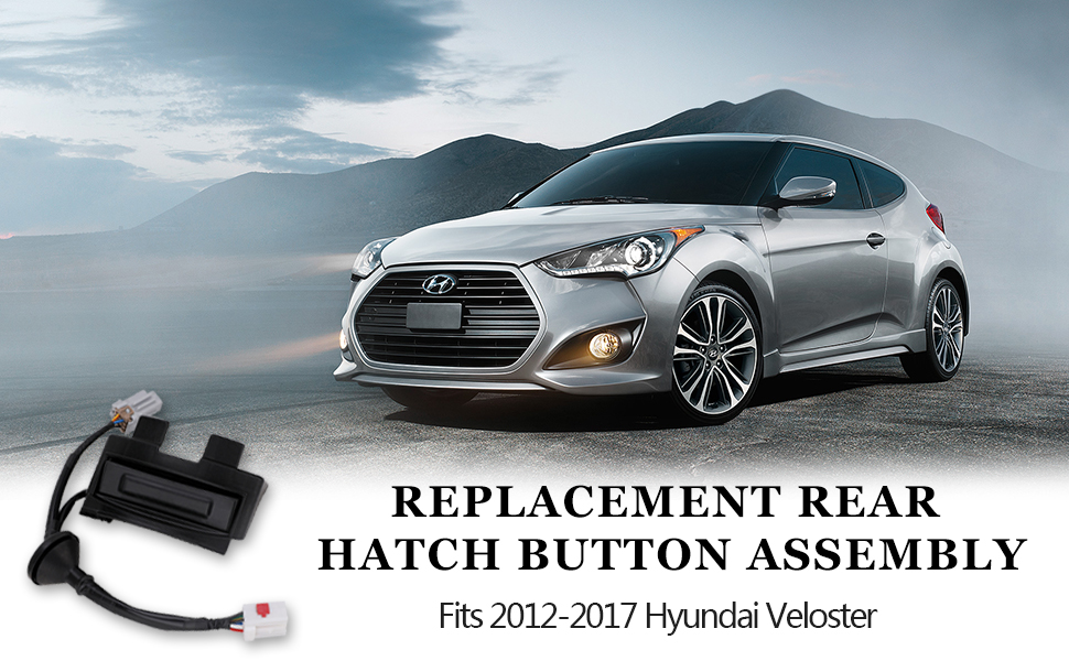 812602V010 Hatch Release Button with Camera Trunk Latch for 20122017