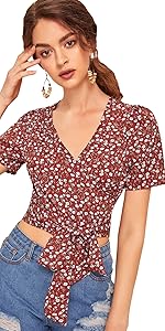 Shein blusas de verano Clearance