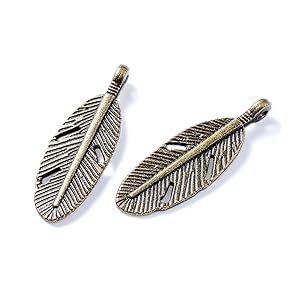 hollow filigree lovely tree leaves charms