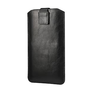 Porta Cellulare Da Cintura Universale - Tessuto Oxford Impermeabile Per Telefoni Fino A 6.9 Pollici, Nero