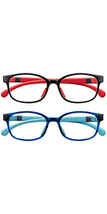 Silicone Frame Kids Blue Light Glasses