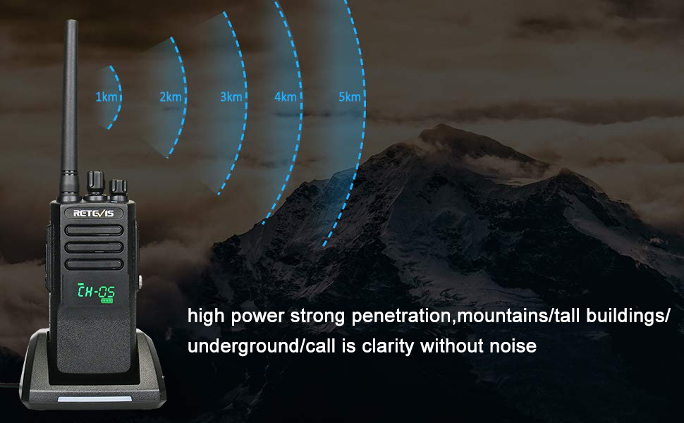 dmr radio is long range
