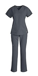 Women's Grey's Anatomy Scrub Set
