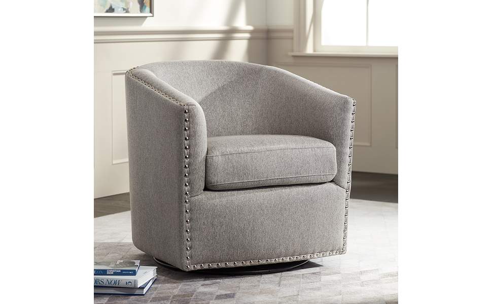 accent chair grey