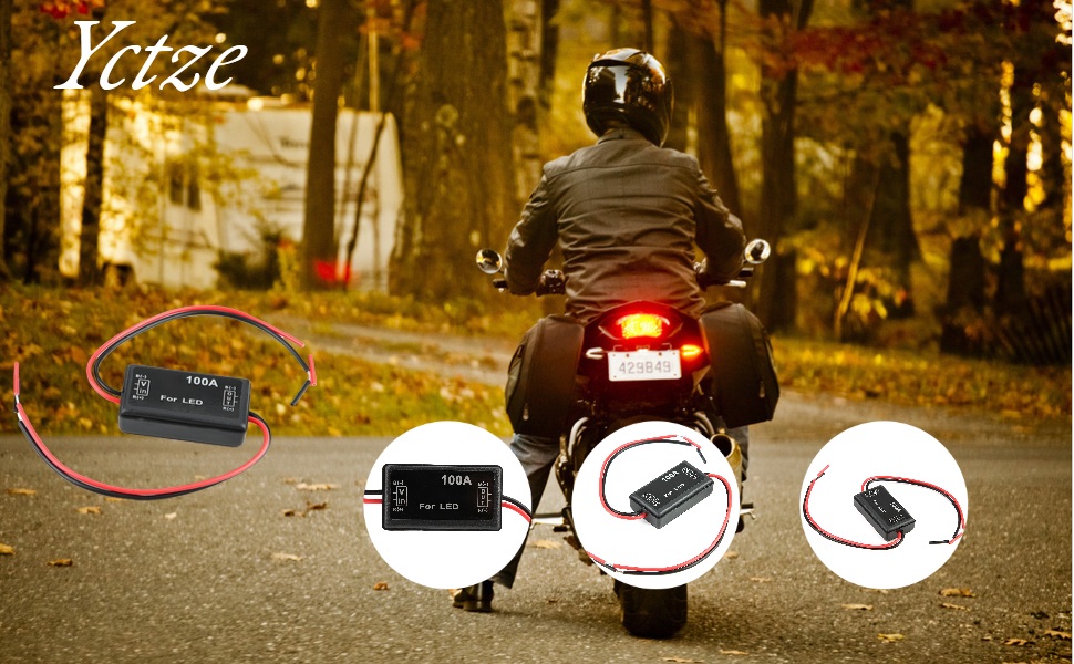 LED Strobe Light Switch Module Auto Motorcycle LED Pulsing Strobe Flash