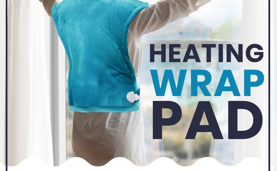 Cure Choice® XL Weighted Heating Pad for Back Pain Relief