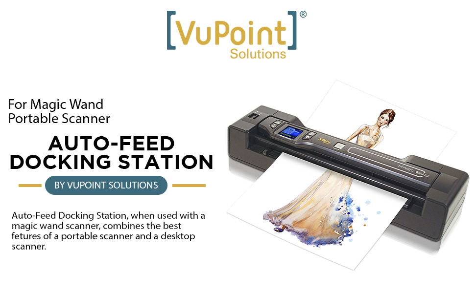 VuPoint Solutions AutoFeed Dock Docking Station for Magic