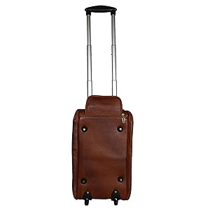 richsign leather accessories cabin trolley travel duffle bags for men luggage 2 wheel