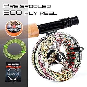 Amazon | M MAXIMUMCATCH Maxcatch ECOフライリール ライン