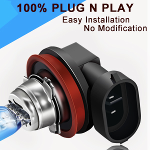 DZG H11 HALOGEN FOG LIGHT BULBS