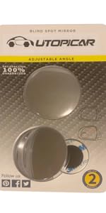 Round blindspot mirrors large for cars like Jeep toyota gmc trucks and honda civic