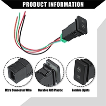 Amazon.com: Hihaha Zombie Lights Push Button Switch with