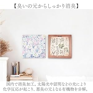 木製フレーム　ファブリックパネル　ミモザリース　27×27cm フック付き 楽天市場】【4000円OFFクーポン配布】ファブリックパネル キャス