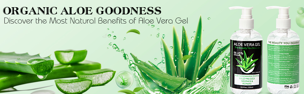 After sun aloe vera gel