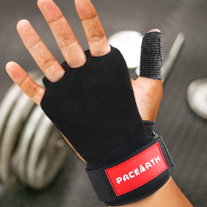 Gym Gloves for Pull Up - Fitness Hand Grips - Calisthenics Equipment -Fits Men, Women, Girls, Boys