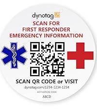 Windshield Emergency ID Decal